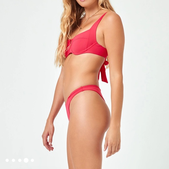 l space hot cherry bikini size large - Picture 8 of 8